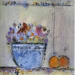 Autumn Bowl - 40 x49 cms - Acrylic on Board