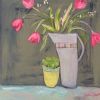 Jug of Pink Tulips. 40 x 40cm/60 x 60cm print from £85.00