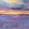 South Shore Sunset, Rutland Water 50 x 100cm mounted print £195.00